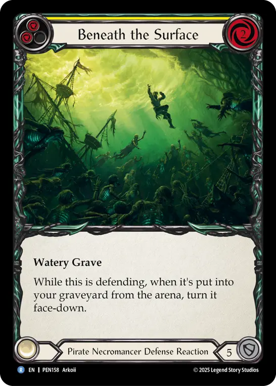 Card: Beneath the Surface (yel)