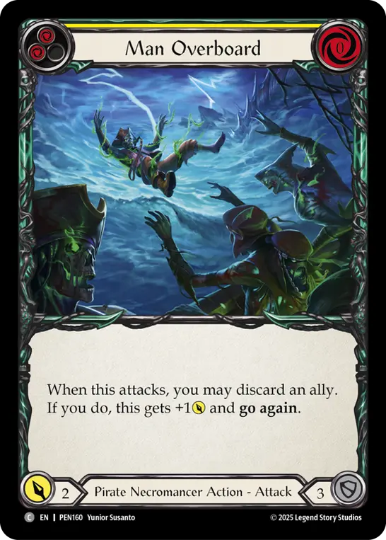 Card: Man Overboard (yel)