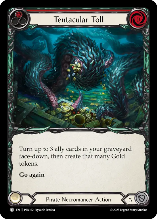 Card: Tentacular Toll (red)