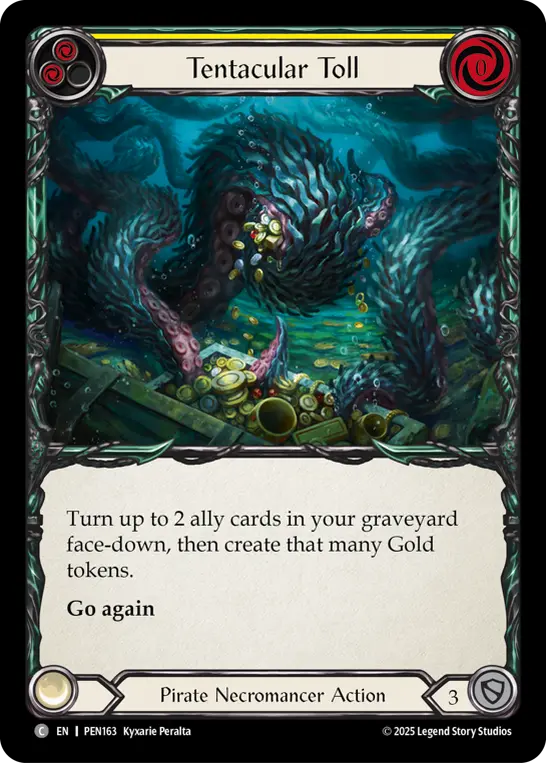 Card: Tentacular Toll (yel)