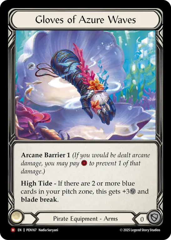 Card: Gloves of Azure Waves