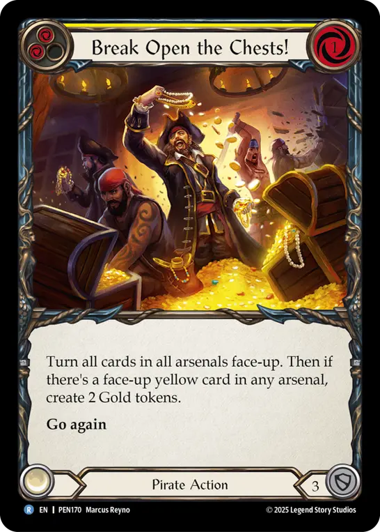 Card: Break Open the Chests! (yel)