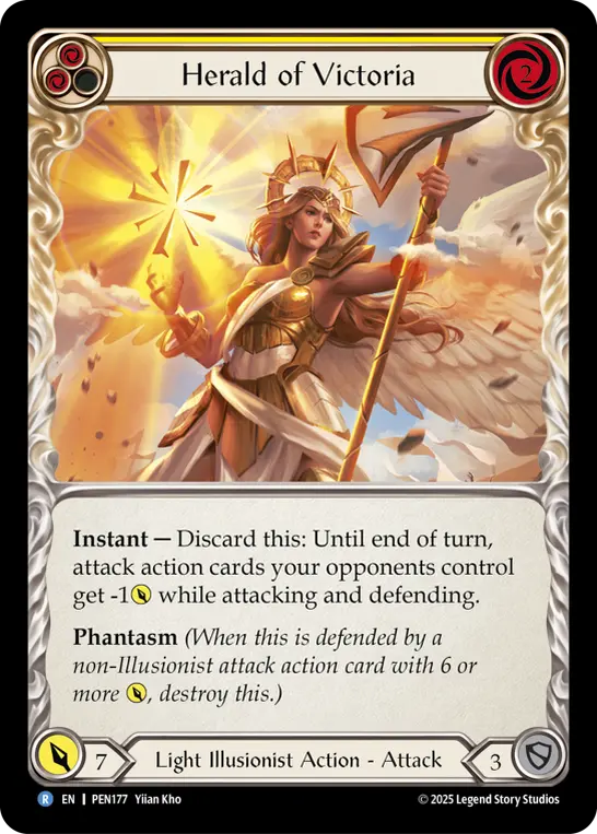 Card: Herald of Victoria (yel)