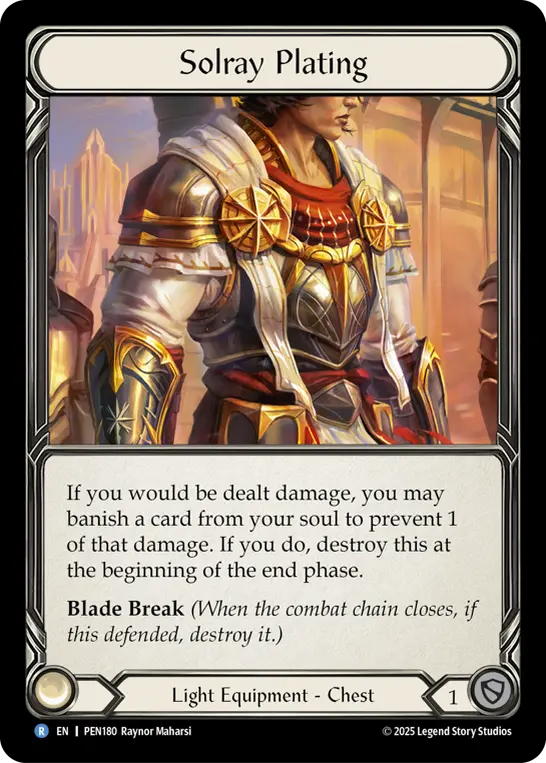 Card: Solray Plating
