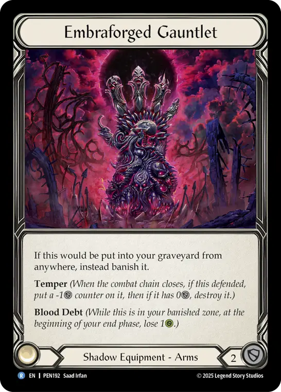 Card: Embraforged Gauntlet