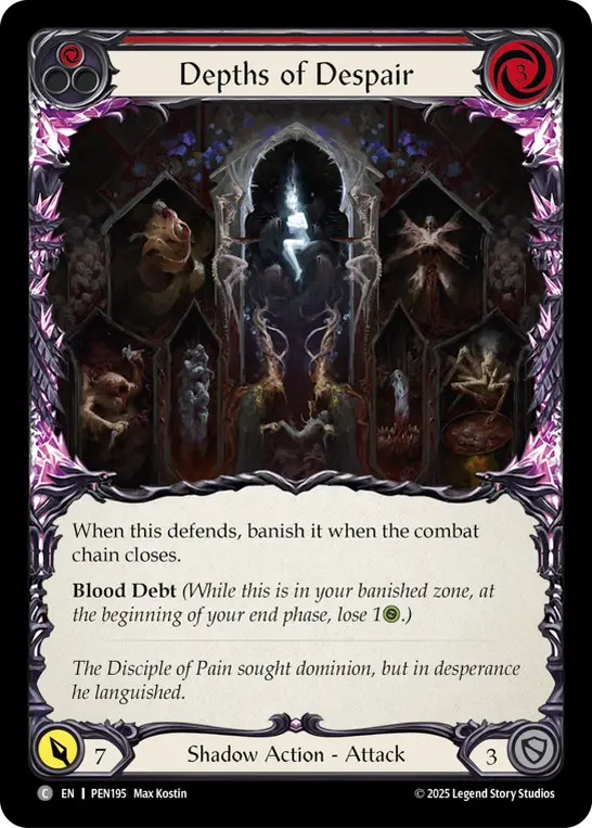 Card: Depths of Despair (red)