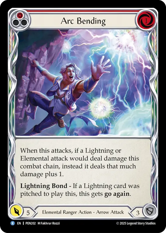 Card: Arc Bending (red)