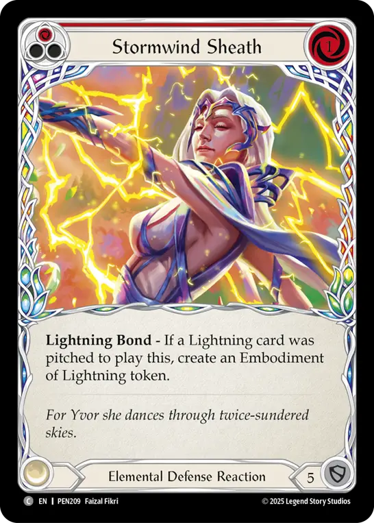 Card: Stormwind Sheath (red)