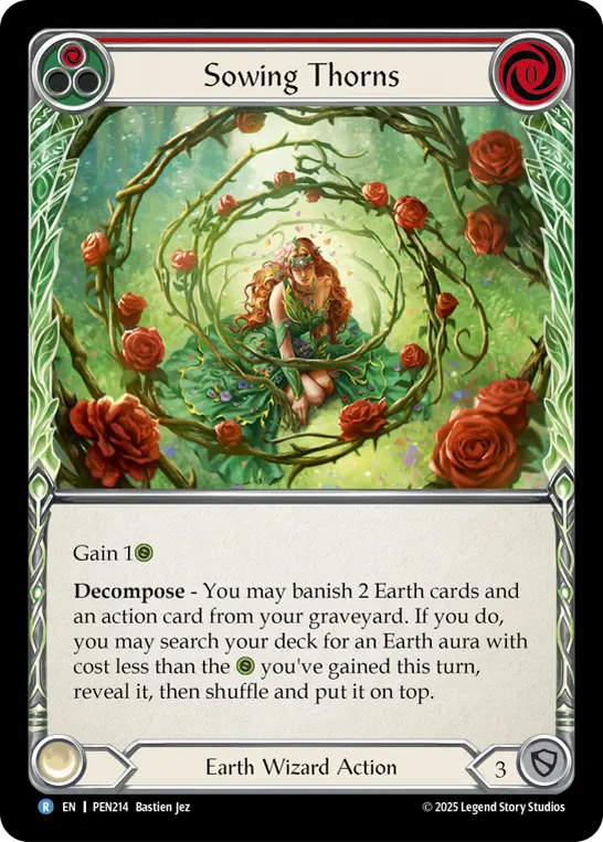 Card: Sowing Thorns (red)