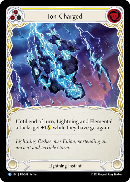 Card: Ion Charged (yel)