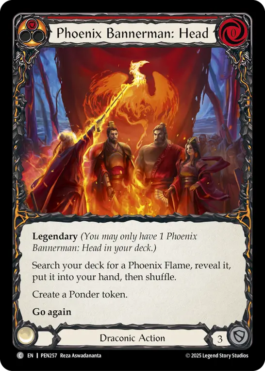 Card: Phoenix Bannerman: Head (red)