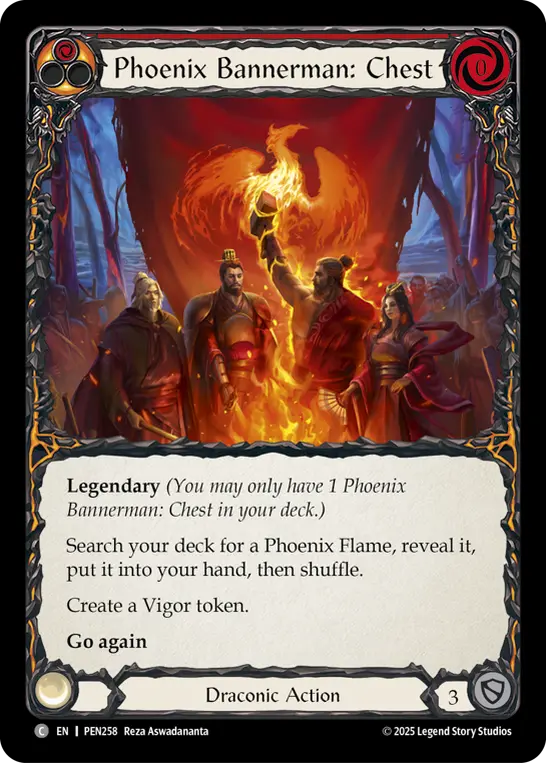 Card: Phoenix Bannerman: Chest (red)