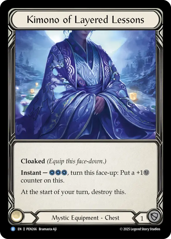 Card: Kimono of Layered Lessons