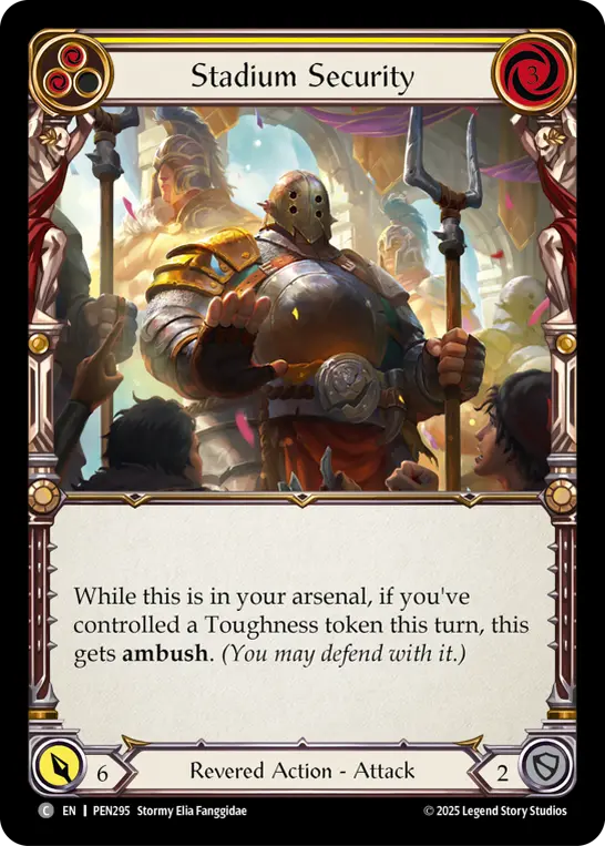 Card: Stadium Security (yel)