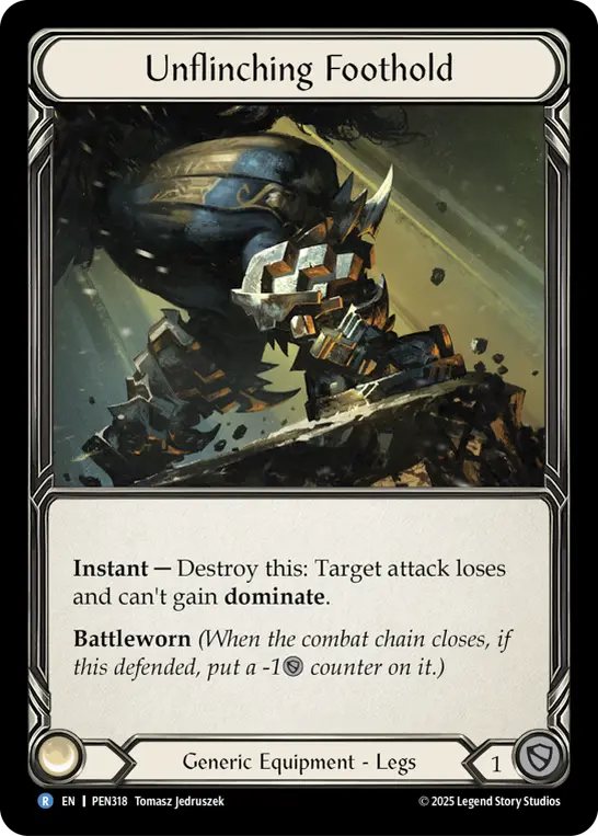 Card: Unflinching Foothold