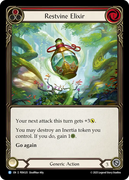 Card: Restvine Elixir (red)