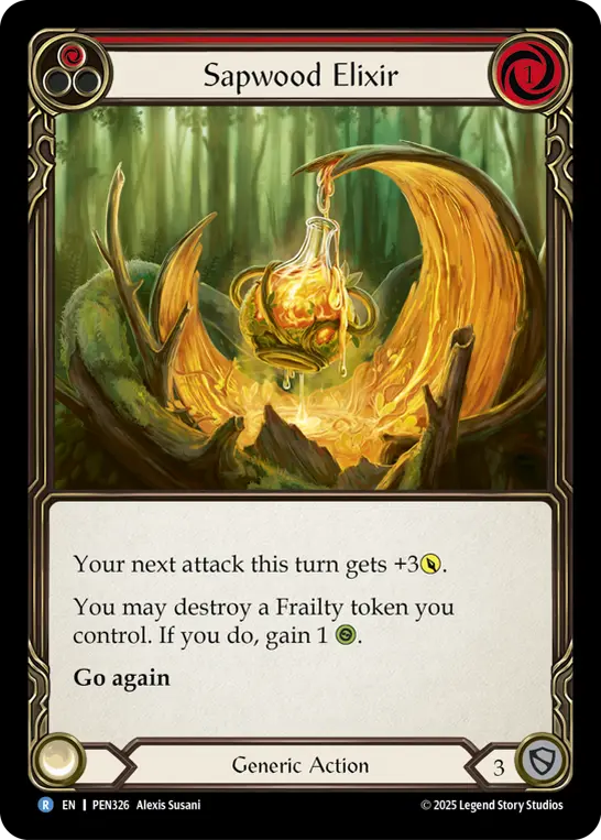 Card: Sapwood Elixir (red)