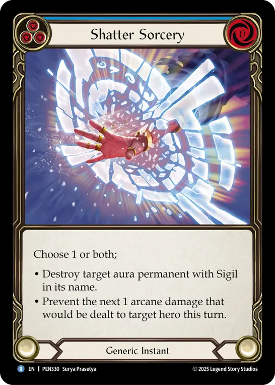 Card: Shatter Sorcery (blu)