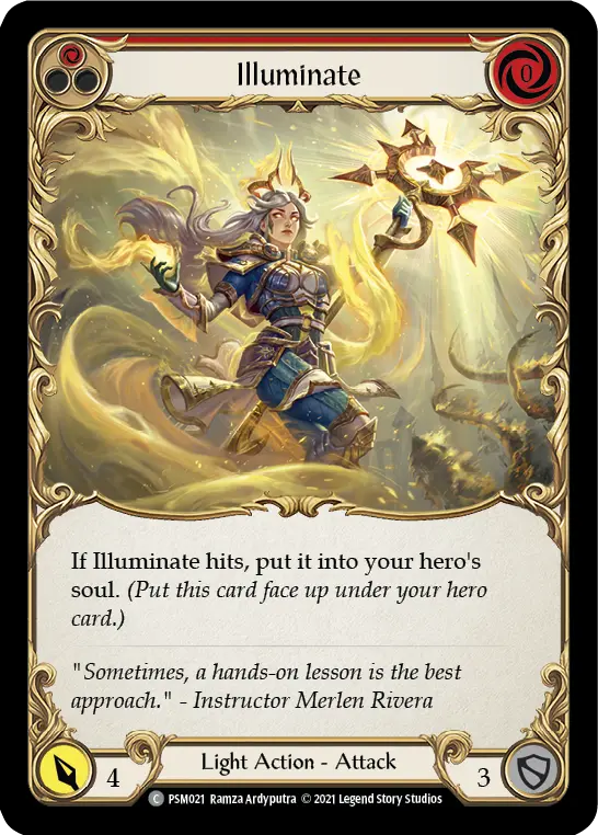 Card: Illuminate (red)