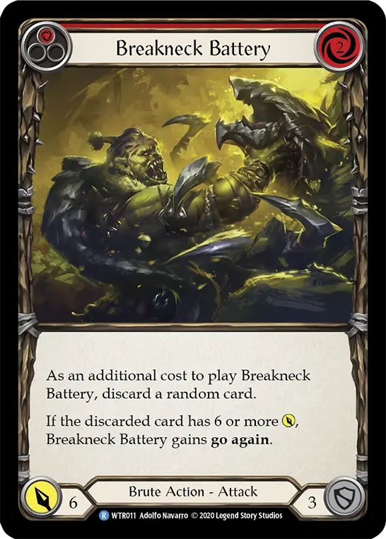 Card: Breakneck Battery (red)