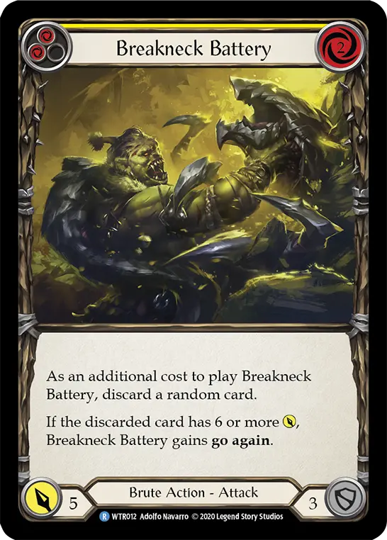 Card: Breakneck Battery (yel)