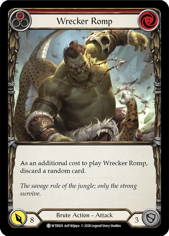 Card: Wrecker Romp (red)