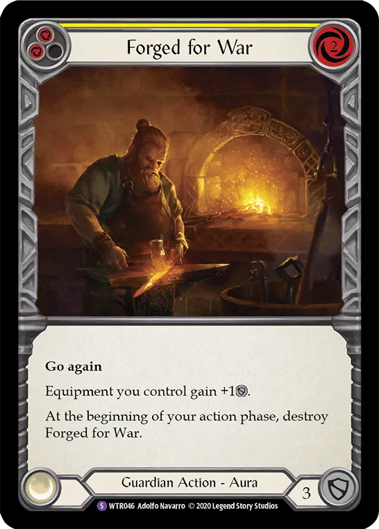Card: Forged for War (yel)