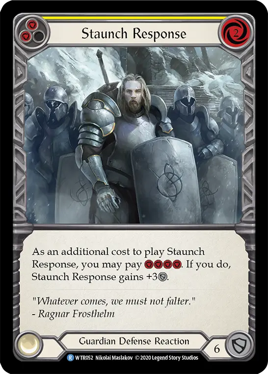 Card: Staunch Response (yel)