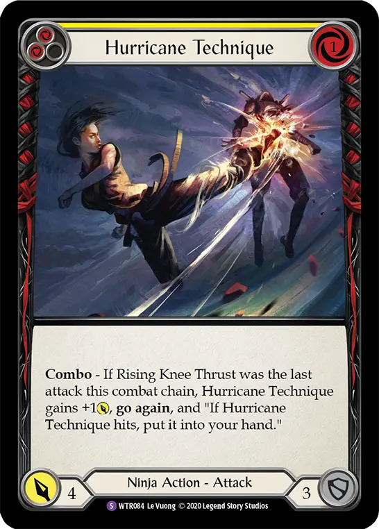 Card: Hurricane Technique (yel)
