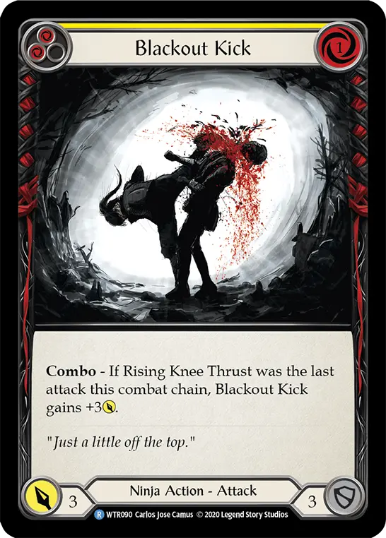Card: Blackout Kick (yel)