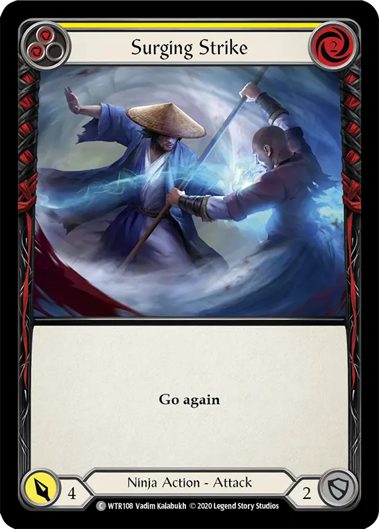 Card: Surging Strike (yel)