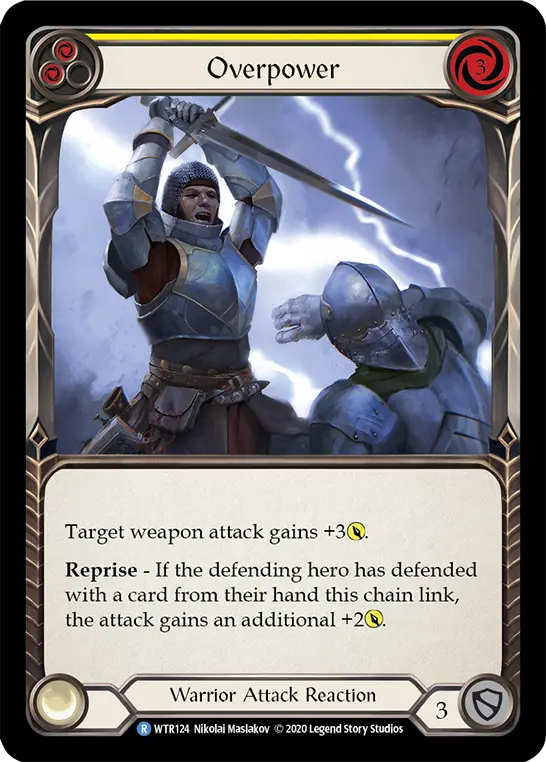 Card: Overpower (yel)