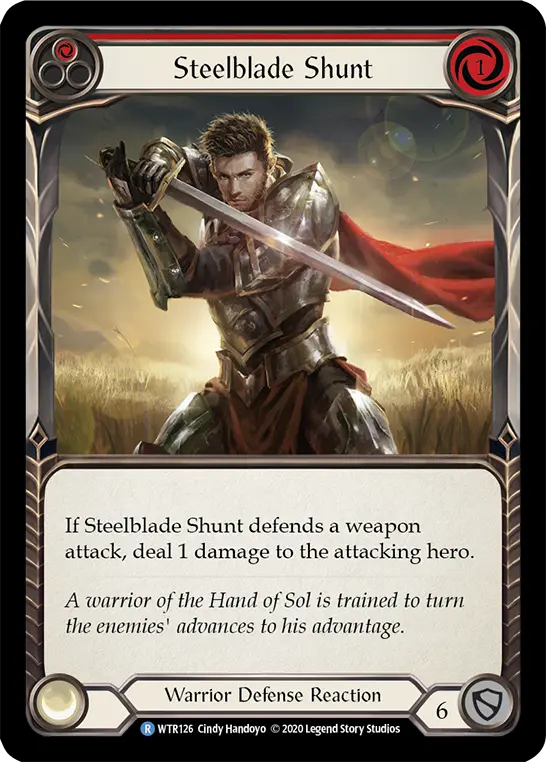 Card: Steelblade Shunt (red)