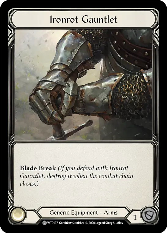 Card: Ironrot Gauntlet