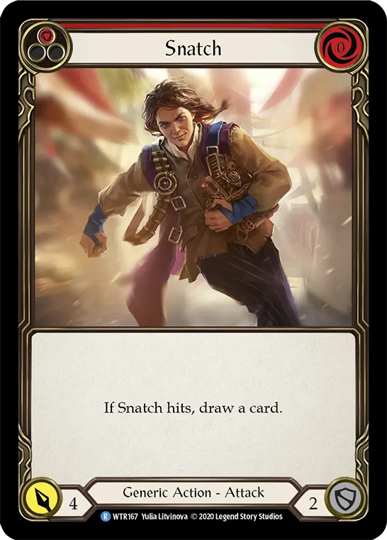 Card: Snatch (red)