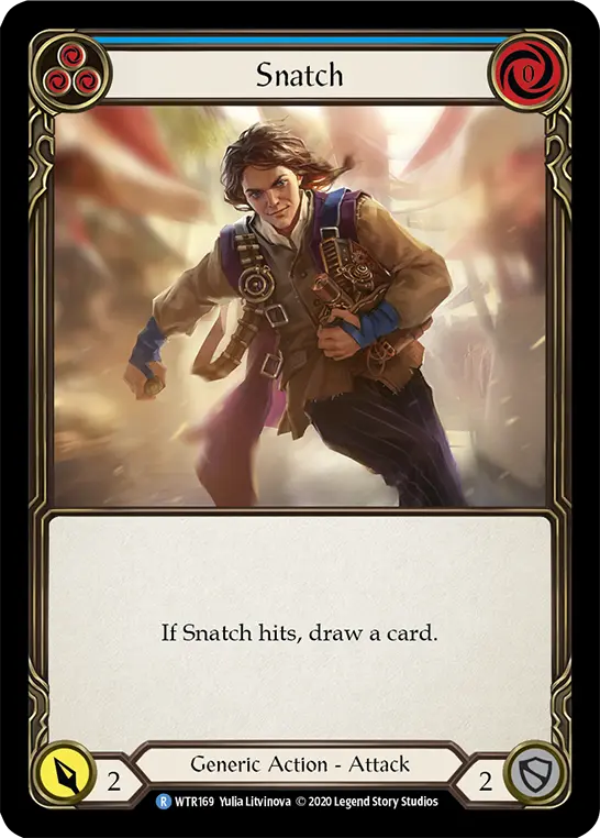 Card: Snatch (blu)
