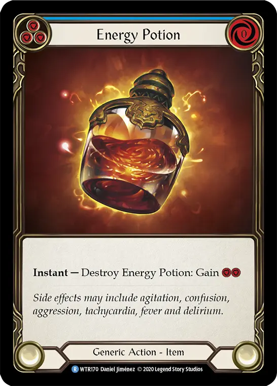 Card: Energy Potion (blu)