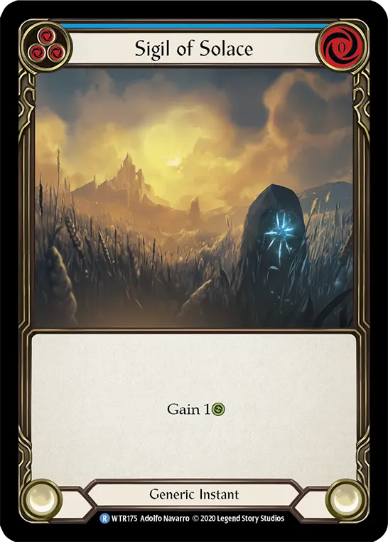 Card: Sigil of Solace (blu)