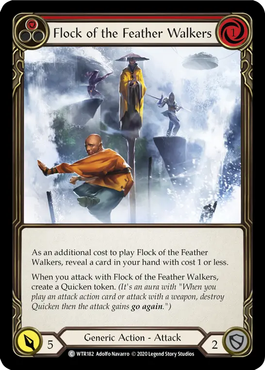 Card: Flock of the Feather Walkers (red)