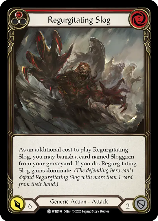 Card: Regurgitating Slog (red)