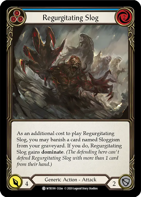 Card: Regurgitating Slog (blu)