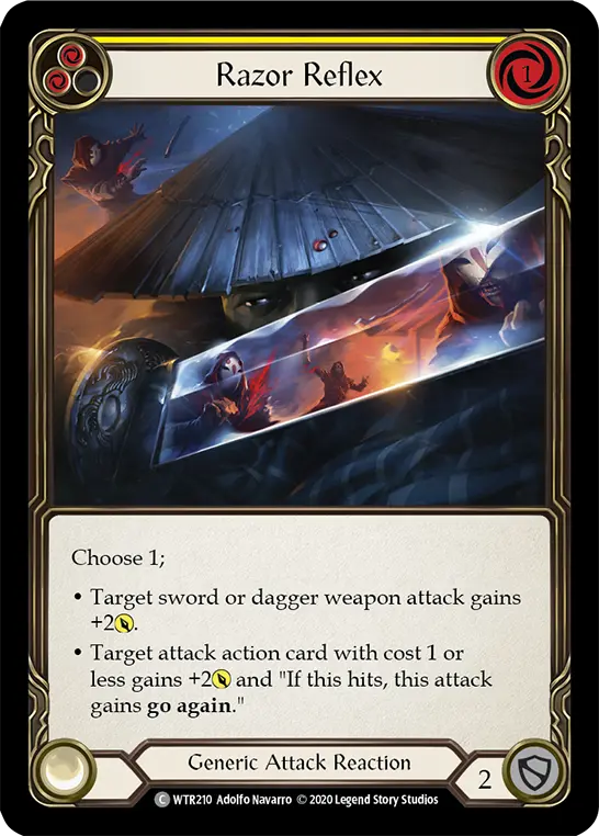 Card: Razor Reflex (yel)