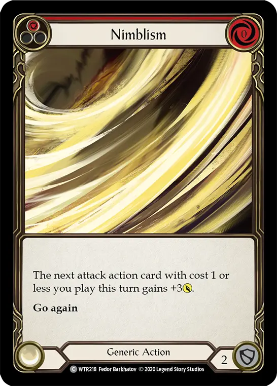 Card: Nimblism (red)