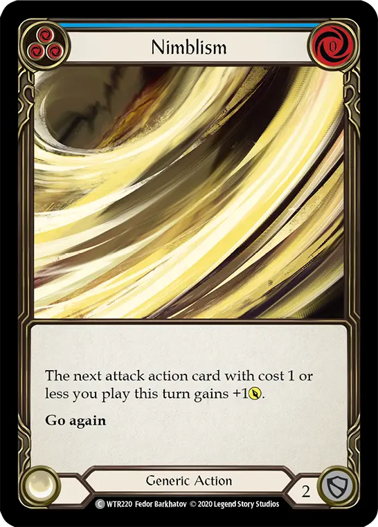 Card: Nimblism (blu)