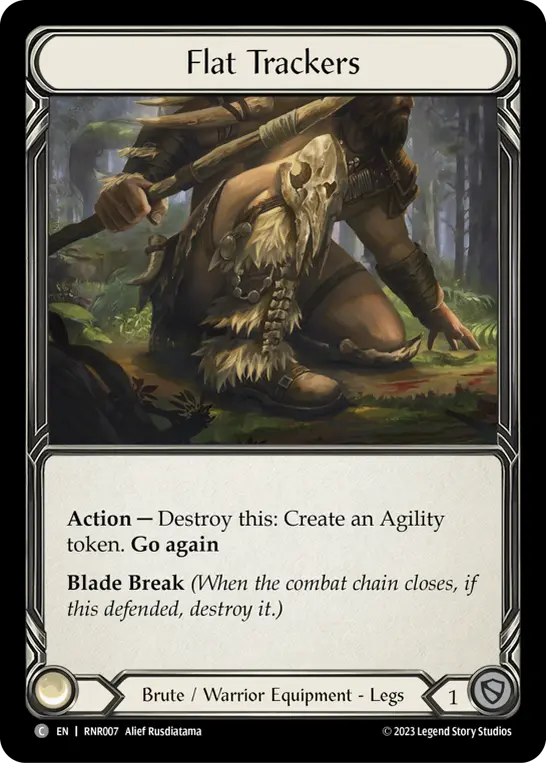 Card: Flat Trackers