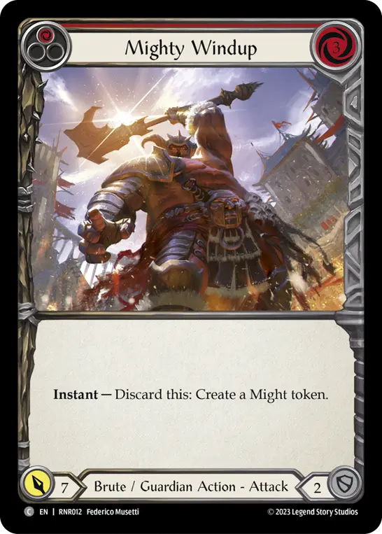 Card: Mighty Windup (red)