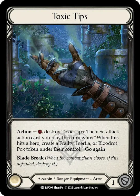 Card: Toxic Tips