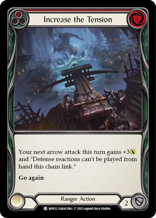 Card: Increase the Tension (red)