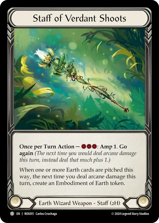 Card: Staff of Verdant Shoots