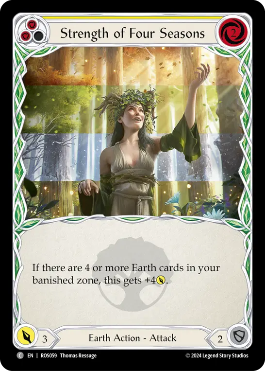 Card: Strength of Four Seasons (yel)